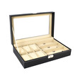 Θήκη Ρολογιών και Γυαλιών Ηλίου 9 Θέσεων 33.5 x 20.5 x 8 cm SPM 8497IT