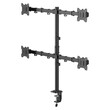 SBOX DESKTOP MOUNT 4xMONITORS 17'-32' MAX VESA 100x100