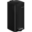 SONGMICS Κάδος Απορριμμάτων Κουζίνας 30L με Εσωτερικό Κάδο και Απαλό Κλείσιμο, Μαύρο LTB593B02