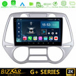 Bizzar g+ Series Hyundai i20 2009-2012 Auto a/c 8core Android12 6+128gb Navigation Multimedia Tablet 9 u-g-Hy0709