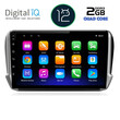 DIGITAL IQ RTB 2508_GPS (10inc) MULTIMEDIA TABLET OEM PEUGEOT 208-2008 mod. 2012-2021