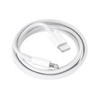 RB-6009-100-W . Καλώδιο USB C - Lightning 1m Rebel λευκό