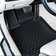 EXP.ELEMENT3D02407210K/NV RENAULT TWINGO 5D 2014+  ΜΑΡΚΕ ΠΑΤΑΚΙΑ ΣΕ ΣΚΑΦΗ TPE ΛΑΣΤΙΧΟ ΣΕ ΜΑΥΡΟ ΧΡΩΜΑ NOVLINE - 4 ΤΕΜ.