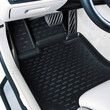 EXP.NLC.3D.44.07.210K/NV SEAT LEON 5D 2012-2019  ΜΑΡΚΕ ΠΑΤΑΚΙΑ ΣΕ ΣΚΑΦΗ TPE ΛΑΣΤΙΧΟ ΣΕ ΜΑΥΡΟ ΧΡΩΜΑ NOVLINE - 4 ΤΕΜ.