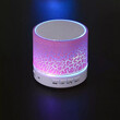 LAMTECH BLUETOOTH SPEAKER LED LIGHT WITH FM PINK
