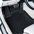 EXP.CARPGT00005/NV PEUGEOT 107 5D 11/2008-2014  ΜΑΡΚΕ ΠΑΤΑΚΙΑ ΣΕ ΣΚΑΦΗ TPE ΛΑΣΤΙΧΟ ΣΕ ΜΑΥΡΟ ΧΡΩΜΑ NOVLINE - 4 ΤΕΜ.