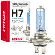 01157/AM ΛΑΜΠΑ ΑΛΟΓΟΝΟΥ H7 PX26d 12V/55W/4200K SUPER WHITE ΑMiO - 1 TEM.