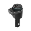 URZ0486 . Πομπός FM αυτοκινήτου με USB C και USB A Peiying