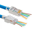 jager RJ45 8P8C CAT6 ΑΝΟΙΧΤΟΥ ΤΥΠΟΥ 100τμχ (TA-1003/6e-OPEN)