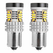 02797/AM ΛΑΜΠΑΚΙΑ ΜΟΝΟΠΟΛΙΚΑ LED ΛΕΥΚΑ CAN-BUS P21W BA15S 12/24V 24xSMD 3020 ΑMiO - 2 TEM.