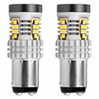 02798/AM ΛΑΜΠΑΚΙΑ ΔΙΠΟΛΙΚΑ LED ΛΕΥΚΑ CAN-BUS P21/5w BAY15D 12/24V 24xSMD 3020 ΑMiO - 2 TEM.