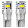 02801/AM ΑΚΑΛΥΚΑ ΛΑΜΠΑΚΙΑ LED T10 W5W/W10W 12/24V W2,1x9,5d 6SMDx3030 ΛΕΥΚΑ CAN-BUS ΑMiO - 2 TEM.