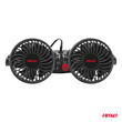 03009/AM ΑΝΕΜΙΣΤΗΡΑΣ ΔΙΠΛΟΣ 12V 2χ4''(10,8cm) ΜΕ ΦΙΣ ΑΝΑΠΤΗΡΑ/2 USB 5V & ΣΤΗΡΙΞΗ ΣΤΟ ΠΡΟΣΚΕΦΑΛΟ ΑMiO - 1 TEM.