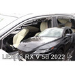 ΑΝΕΜ.SET30036 LEXUS RX V 5D 2022+​ ΣΕΤ ΑΝΕΜΟΘΡΑΥΣΤΕΣ ΑΥΤΟΚΙΝΗΤΟΥ ΑΠΟ ΕΥΚΑΜΠΤΟ ΦΙΜΕ ΠΛΑΣΤΙΚΟ HEKO - 4 ΤΕΜ.