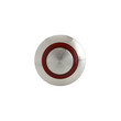 L4557.4 ΔΙΑΚΟΠΤΗΣ ΜΠΟΥΤΟΝ (BUTTON) 12/24V 5Amax 5PIN IP65 ON/OFF ME LED ΚΟΚΚΙΝΟ ΑΝΟΞΕΙΔΩΤΟ ΑΤΣΑΛΙ​ LAMPA - 1 TEM.