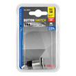 L4557.4 ΔΙΑΚΟΠΤΗΣ ΜΠΟΥΤΟΝ (BUTTON) 12/24V 5Amax 5PIN IP65 ON/OFF ME LED ΚΟΚΚΙΝΟ ΑΝΟΞΕΙΔΩΤΟ ΑΤΣΑΛΙ​ LAMPA - 1 TEM.