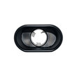 SRTRX/16N ΑΚΡΟ (ΜΠΟΥΚΑ) ΕΞΑΤΜΙΣΗΣ ΟΒΑΛ ΜΑΥΡΗ 135x75mm ΜΗΚΟΣ:215mm /ΔΙΑΜΕΤΡΟ ΣΩΛΗΝΑ 37-60mm TRX16N SIMONI RACING - 1 TEM.