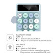 ALCATROZ NUMERIC PAD JELLYBEAN NUM A3 AQUA