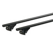 N15042 ΜΠΑΡΕΣ ΟΡΟΦΗΣ HELIO BLACK (ΧL) 140 cm ΑΛΟΥΜΙΝΙΟΥ ΜΑΥΡΗ ΜΕ ΚΛΕΙΔΑΡΙΕΣ (STANDARD RAILING) NORDRIVE - 2 TEM.