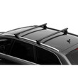 N15061 ΜΠΑΡΕΣ ΟΡΟΦΗΣ HELIO BLACK (L) 127cm ΑΛΟΥΜΙΝΙΟΥ ΜΑΥΡΗ ΜΕ ΚΛΕΙΔΑΡΙΕΣ (FLUSH RAILING)  NORDRIVE - 2 TEM.