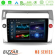 Bizzar m8 Series Citroen c4 2004-2010 8core Android12 4+32gb Navigation Multimedia Tablet 9 u-m8-Ct0812