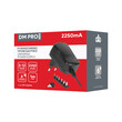 DM-2250MA . Ρυθμιζόμενο Universal Τροφοδοτικό 3-12V 2250mA 27W με σετ βυσμάτων DM PRO Power
