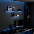 Ράφια τοίχου με φωτισμό - Eureka Ergonomic® ERK-AFS-17-WN-EU 400x180x36mm