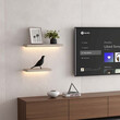 Ράφια τοίχου με φωτισμό - Eureka Ergonomic® ERK-AFS-24-MW-EU 600x180x36mm