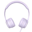 LAMTECH EXTRA BASS STEREO HEADPHONES WITH MIC PURPLE