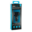 L3872.2 ΦΟΡΤΙΣΤΗΣ ΑΝΑΠΤΗΡΑ 12/24V MAX 50W ΜΕ 2 ΘΥΡΕΣ USB A & 2 ΘΥΡΕΣ USB C FAST CHARGE ΜΑΥΡΟΣ ROCKET 4 PRO LAMPA - 1 TEM.