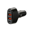L3872.2 ΦΟΡΤΙΣΤΗΣ ΑΝΑΠΤΗΡΑ 12/24V MAX 50W ΜΕ 2 ΘΥΡΕΣ USB A & 2 ΘΥΡΕΣ USB C FAST CHARGE ΜΑΥΡΟΣ ROCKET 4 PRO LAMPA - 1 TEM.