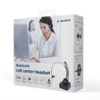 GEMBIRD BLUETOOTH CALL CENTER MONO HEADSET BLACK