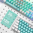 Gaming πληκτρολόγιο - Redragon K631RGB-PRO-GW (Green/White)