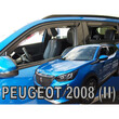 ΑΝΕΜ.SET26163 PEUGEOT 2008 5D 2019+ /2008E 5D 2019+ - ΣΕΤ ΑΝΕΜΟΘΡΑΥΣΤΕΣ ΑΥΤΟΚΙΝΗΤΟΥ ΑΠΟ ΕΥΚΑΜΠΤΟ ΦΙΜΕ ΠΛΑΣΤΙΚΟ HEKO - 4 ΤΕΜ.