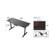Gaming Γραφείο - Eureka Ergonomic® ERK-GIP-55B-V2-EU 148x60x79.5cm