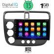 DIGITAL IQ RSA 1187_GPS (9inc) MULTIMEDIA TABLET OEM HONDA CIVIC 4D mod. 2001-2006