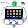 DIGITAL IQ RSA 1227_GPS A/C (9inc) MULTIMEDIA TABLET OEM HYUNDAI i20 mod. 2008-2012