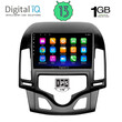 DIGITAL IQ RSA 1231_GPS CLIMA (9inc) MULTIMEDIA TABLET OEM HYUNDAI i30 mod. 2007-2012
