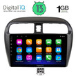 DIGITAL IQ RSA 1448_GPS (9inc) MULTIMEDIA TABLET OEM MITSUBISHI SPACESTAR mod. 2013-2020