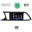 DIGITAL IQ RSA 1575_GPS (9inc) MULTIMEDIA TABLET OEM SEAT LEON mod. 2012-2021