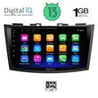 DIGITAL IQ RSA 1685_GPS (9inc) MULTIMEDIA TABLET OEM SUZUKI SWIFT mod. 2011-2016