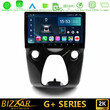Bizzar g+ Series Toyota Aygo | Citroen c1 | Peugeot 108 8core Android12 6+128gb Navigation Multimedia 10 u-g-Ty0900