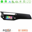 Bizzar oem Citroen c3 2009-2016 4core Android12 2+32gb Navigation Multimedia Deckless 7 με Carplay/androidauto (Μαύρο Χρώμα) u-mtt-Ct9597bl