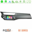 Bizzar oem Citroen c3 2009-2016 4core Android12 2+32gb Navigation Multimedia Deckless 7 με Carplay/androidauto (Γκρι Χρώμα) u-mtt-Ct9597gr