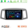 Bizzar m8 Series Jeep Grand Cherokee 2005-2007 8core Android13 4+32gb Navigation Multimedia Tablet 10 u-m8-Jp1152
