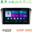 Bizzar Ultra Series Mazda 3 2004-2009 8core Android13 8+128gb Navigation Multimedia Tablet 9 u-ul2-Mz0245