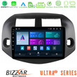 Bizzar Ultra Series Toyota Rav4 2006-2012 8core Android13 8+128gb Navigation Multimedia Tablet 10 u-ul2-Ty0165