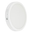 Πάνελ PL LED Οροφής Στρογγυλό Εξωτερικό 20W 230v 1820lm 180° Θερμό Λευκό 3000k GloboStar 01789