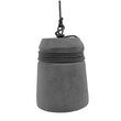 GloboStar® FELINI 01321 Μοντέρνο Industrial Κρεμαστό Φωτιστικό Οροφής Μονόφωτο Γκρι Τσιμέντο Καμπάνα Φ18 x Y26cm