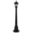GloboStar® ELLIPSE 01401 Vintage Φωτιστικό Δαπέδου Μονόφωτο 1 x E27 Μαύρο Μεταλλικό Πλέγμα L17 x W16 x H105cm